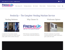 Tablet Screenshot of freshenup.ie